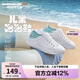 Skechers斯凱奇洞洞鞋兒童涼鞋女孩夏季運動童鞋學生透氣鞋子308006L