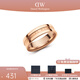 丹尼爾惠靈頓（DanielWellington）dw戒指女男 靈動(dòng)星環(huán)情侶戒指時(shí)尚簡(jiǎn)約情侶對戒 生日禮物 64號 DW00400096 玫瑰金
