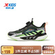 特步（XTEP）兒童童鞋男童中大童網(wǎng)面透氣防滑耐磨旋轉(zhuǎn)扣跑鞋 黑/新金屬銀 37