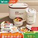 雙槍保溫飯盒316L不銹鋼上班族微波爐保溫桶學(xué)生便當(dāng)餐盒四配保溫袋
