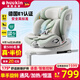 Heekin引領(lǐng)者兒童安全座椅汽車(chē)用0-12歲嬰兒寶寶車(chē)載可坐躺智能通風(fēng)加熱 青提綠(單手旋轉+語(yǔ)音通風(fēng)加熱)