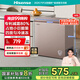 海信（Hisense）145升冰柜家用小型囤貨冷柜 一級(jí)能效冷藏柜冷凍柜單溫 母嬰母乳小冰箱BD/BC-145ZNUB 國(guó)家補(bǔ)貼 金色 145L
