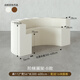 十八紙展示架裝飾展臺中島展示柜流水臺展會(huì )多層展架可折疊陳列柜展架臺 B款高112*寬56*長(cháng)300-400cm