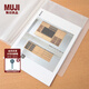 無(wú)印良品 MUJI 聚丙烯資料夾 ZE0S131 透明 A4紙用 40袋