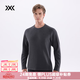 XBIONIC艾德空氣層衛衣男長(cháng)袖舒適保暖休閑上衣秋季新品 25825 中性灰 L