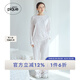 gelatopique七夕禮物25春夏新品女睡褲白虎滿(mǎn)印系帶長(cháng)褲PWCP251245 粉色 均碼