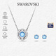 施華洛世奇（SWAROVSKI）【品牌直供】跳動(dòng)的心項鏈耳飾套裝 七夕送女友禮物 5480485