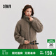 森馬（Semir）外套女短款顯高小個(gè)子溫柔氣質(zhì)2024冬季立領(lǐng)毛絨夾克109724108006