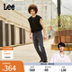Lee【張凌赫代言】涼涼褲726標(biāo)準(zhǔn)直腳輕薄黑灰色男牛仔褲休閑潮流 黑灰色 34