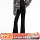 ELLE KIDS【加絨加厚喇叭褲】春裝女童時尚喇叭褲休閑時尚顯瘦顯腿型長褲