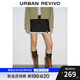 UR2025秋季新款女丹寧回潮波點(diǎn)棉質(zhì)超短款牛仔半裙UYL850134 黑色印花 (有內襯) M
