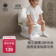 babycare馬桶坐便器蹲便器兒童馬桶仿真馬桶坐便圈2-6歲寶寶便盆溫特綠
