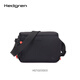 海格林Hedgren 2025新款斜挎包通勤騎行耐用大容量單肩包男女包 HSTG01 Black 黑色