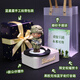 艾美詩(shī)退伍軍人紀(jì)念品送戰(zhàn)友定制禮物刻字禮品擺件軍旅部隊(duì)老兵退役兄弟 【藍(lán)星星手工包裝+手提袋】黑膠藍(lán)牙音箱+A款擺件
