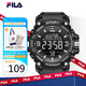 斐樂(lè)（FILA）電子表夜光中學(xué)生考試手表大學(xué)生潮流運(yùn)動(dòng)防水腕表 6564-006