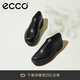 愛步（ECCO）皮鞋男 防水透氣增高商務(wù)正裝牛津鞋 都市奧斯陸550284 黑色42