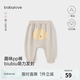 babylove嬰兒褲子春秋純棉寬松大pp褲外出長褲男女寶寶可愛百搭休閑褲 海鷗灰 100