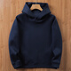 倉石一樹(shù)潮牌美式連帽衛衣男高端空氣層混紡面料柔軟男士秋冬休閑加絨男裝 藏青色 M