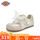 Dickies女士阿甘鞋德訓(xùn)鞋休閑鞋網(wǎng)面鞋平底鞋運(yùn)動(dòng)鞋 米色（春秋）  36