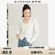 佐丹奴針織開(kāi)衫女小外套 純棉V領(lǐng)小衫女 外搭純色女外衣05350649
