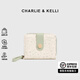CHARLIE&KELLI CK品牌包包女包卡通風(fēng)錢(qián)包女士2025新款零錢(qián)包卡包手拿包 綠色