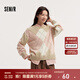 森馬（Semir）森柔|毛衣女冬菱形格撞色落肩圓領(lǐng)寬松套頭衫慵懶學(xué)院風(fēng)毛衫 紅咖色調(diào)00365 M