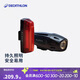 迪卡儂自行車(chē)燈前后燈山地公路夜騎LED燈USB充電 2990233 UBB黑色