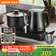蘇泊爾（SUPOR）【中秋節禮品】自動(dòng)上水壺煮茶茶臺電水壺多段恒溫燒水壺電熱水壺養生消毒茶具304不銹鋼SW-08C08