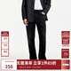 杰克·瓊斯（JACK&JONES）25年男裝秋季直筒牛仔褲男高彈力涼感寬松潮流休閑褲子品牌男褲 154黑色牛仔-非涼感 寬松直筒，卡碼拍小 34 180 W34/L32