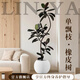 臨雅特級橡皮樹(shù)黑金剛大盆栽造型客廳室內大型綠植好養活落地四季植物 【旗艦款】單飄枝橡皮樹(shù)1.4-1.6m+米白圓球盆