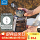 樂(lè )扣樂(lè )扣（LOCK&LOCK）小水庫樂(lè )酷桶運動(dòng)水壺健身戶(hù)外便攜大容量水杯子開(kāi)學(xué)軍訓水杯 灰色-ABF886GRY- 1600ml