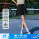 駱駝（CAMEL）原紗防曬冰感彈力防走光女運動半身裙 C23BAWLG002A5 幻影黑 L