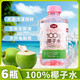 胖·東來(lái)優(yōu)選粉紅椰子水-粉色香椰608ml*6瓶果汁瓶裝東南亞椰源 椰子水608mL*6瓶