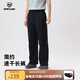 諾詩(shī)蘭男女士速干褲25夏季新款吸濕排汗透氣彈力休閑長(cháng)褲工裝褲子傘兵褲 純黑色-男工裝版 180