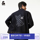 杰克·瓊斯百搭翻領(lǐng)牛仔夾克外套深牛仔藍(lán)A14170/92A(S)