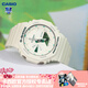 卡西歐（CASIO）【七夕禮物】手表女G-SHOCK獨角獸中性農(nóng)家橡樹潮流運動電子表 GMA-S2100GA-7夏日薄荷米白-推薦
