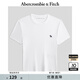 ABERCROMBIE & FITCH【多色圓領(lǐng)T】女裝25夏季美式經(jīng)典小麋鹿圓領(lǐng)短袖T恤KI139-5272 白色 S (165/92A)