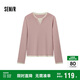 森馬（Semir）森馬毛衣女短款假兩件含羊毛針織衫24冬新款保暖內搭109724107015