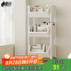 楠葉置物架 廚房置物架 零食置物架 置物架落地 可移動(dòng)小推車SKJ-4-JD