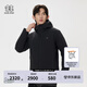 KOLON SPORT/可隆輕量羽絨服 男子冬多口袋防風(fēng)防潑水透濕鵝絨夾克 LHDJ5SN009-BK 黑色 2XL 185/104A