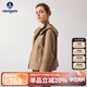 Navigare意大利小帆船女士短款連帽風(fēng)衣寬松外套2331504502 砂 M 