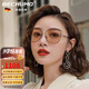 BECHUMO德國品牌墨鏡女太陽(yáng)鏡偏光眼鏡墨鏡日夜兩用女大臉顯瘦開(kāi)車(chē)專(zhuān)用 茶金框變色茶片
