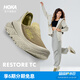 HOKA 男女款秋季舒緩TC戶(hù)外休閑鞋RESTORE TC登山輕便緩震 豆蔻綠/ 野菇灰 42.5