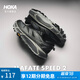 HOKA ONE ONE【汪順同款】男女同款夏季馬法特2運動休閑鞋MAFATE SPEED 2復古 黑色/城堡灰(建議拍大半碼） 42.5