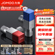 九牧（JOMOO）角閥全銅冷熱通用三角閥黃銅加厚燃氣熱水器八字閥廚衛(wèi)配件止水閥 【1冷1熱】2只裝