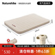 Naturehike挪客自動(dòng)充氣墊奶酪充氣床加厚戶(hù)外帳篷睡墊 杏仁黃 雙人/含氣泵