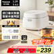 松下（Panasonic）飯蹲蹲電飯煲家用3-4人智能預(yù)約電飯鍋多功能煮飯鍋備長炭內(nèi)膽3.2升容量飯墩墩SR-DL101