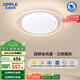 歐普（OPPLE）護(hù)眼全光譜吸頂燈臥室燈LED滿天星高亮線條簡(jiǎn)約奶油風(fēng)包安裝 心晴
