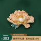 Jay新中式胸針高檔女衣服胸花配飾送媽媽長(cháng)輩生日禮物教師節禮物 胸針淡水珍珠（京倉/就近發(fā)貨）