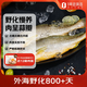 1號會(huì )員店 冷凍深海野化三去黃花魚(yú) 寧德大黃魚(yú)800g/2條裝 盒裝 生鮮魚(yú)類(lèi)